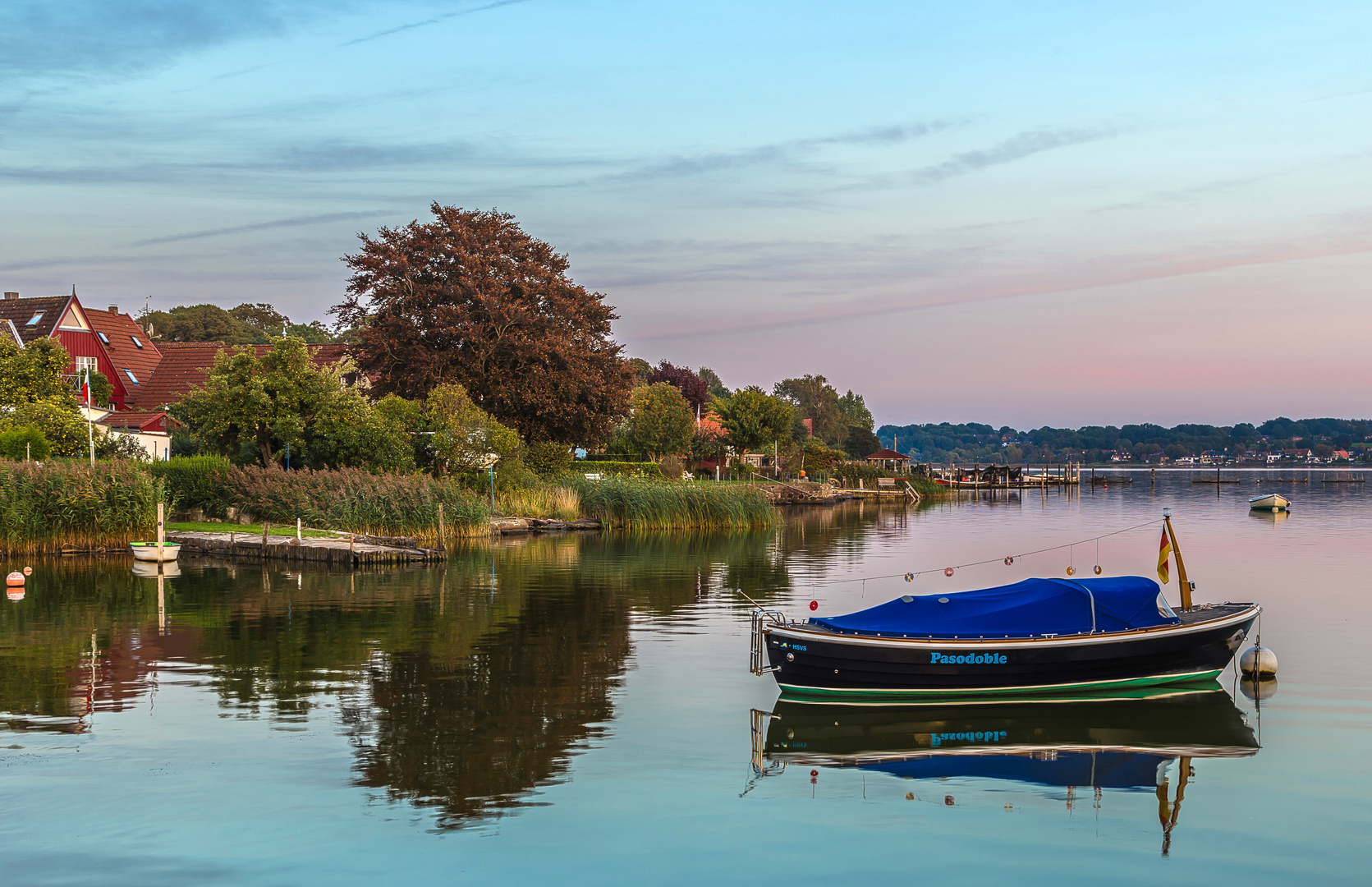 Abend`s an der Schlei