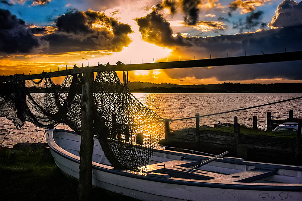 abends an der Schlei