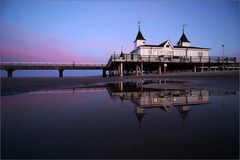 Abends an der Seebrücke...