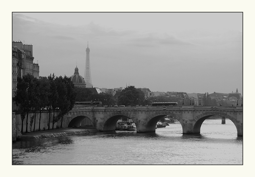 Abends an der Seine