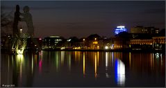 Abends an der Spree...