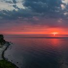 Abends an der Steilküste in Nordwest-Mecklenburg