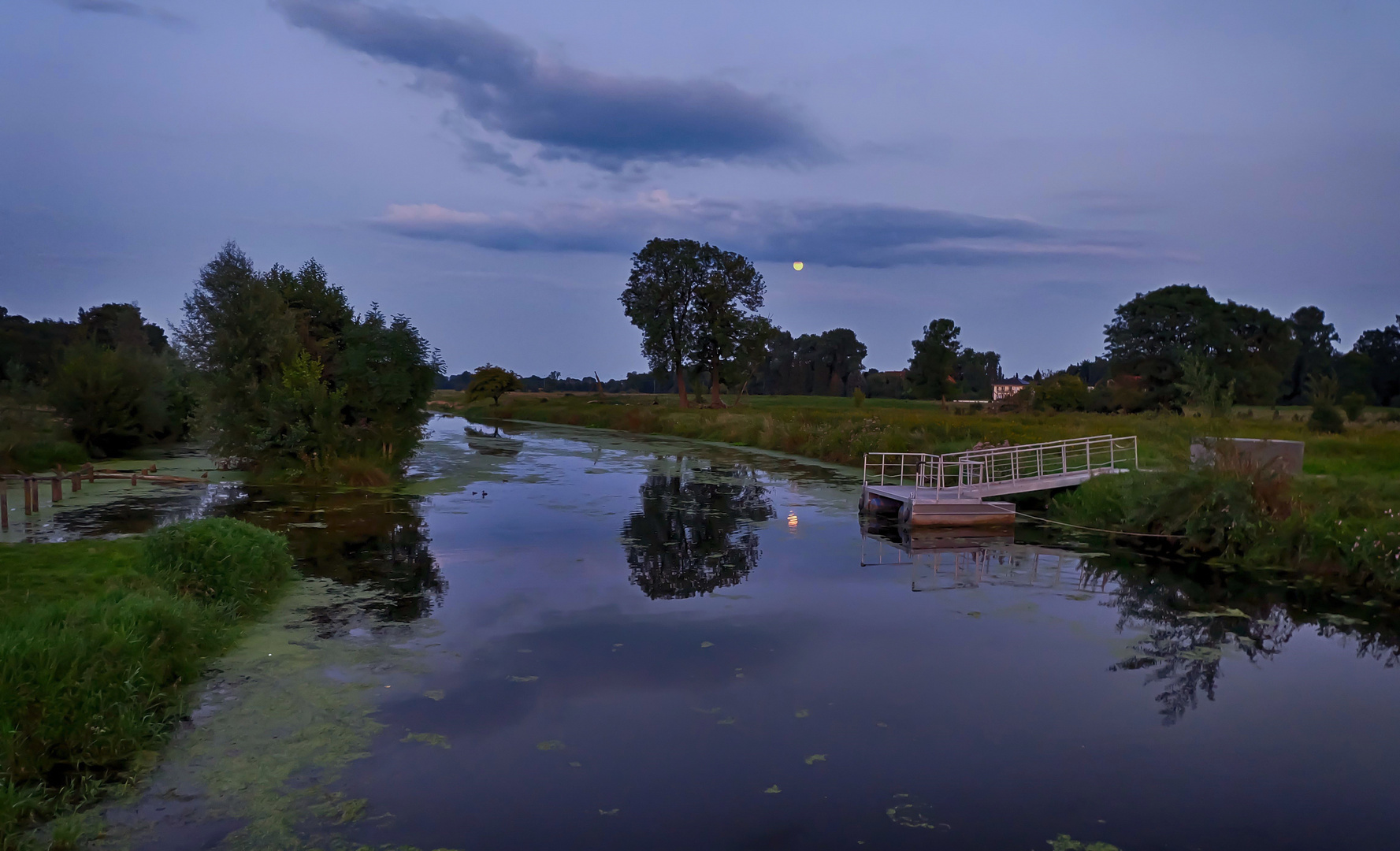 Abends an der Stever