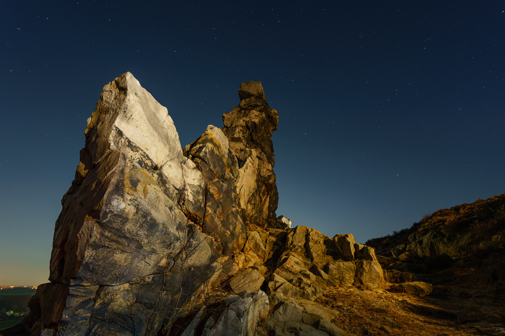 Abends an der Teufelsmauer (1)