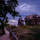 abends an der Teufelsmauer