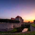 Abends an der Wasserburg Heldrungen