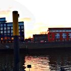 Abends an der Weser