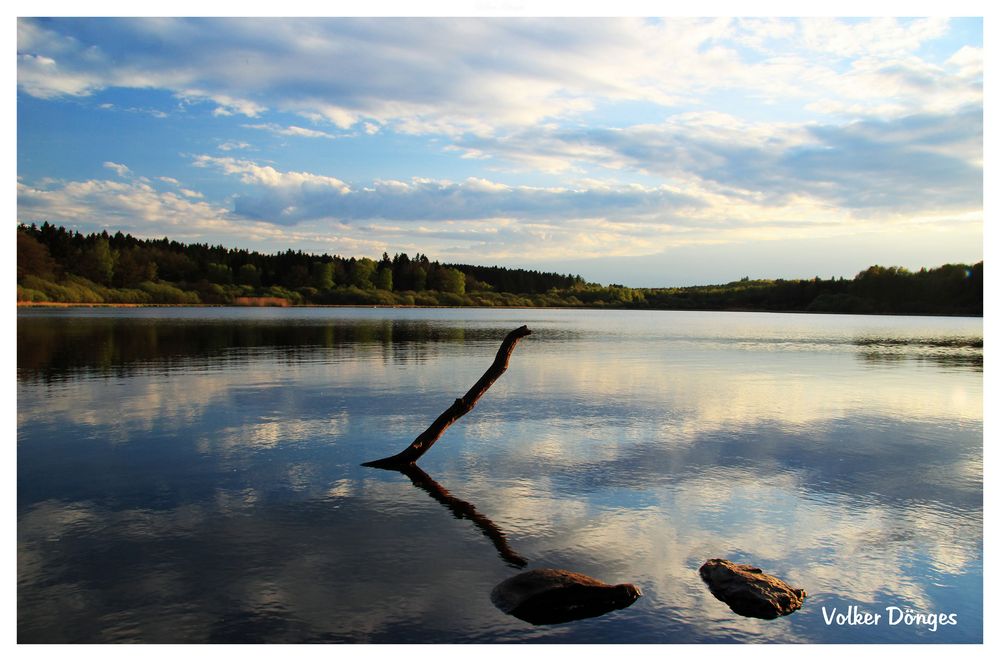 Abends an der Westerwälder Seenplatte