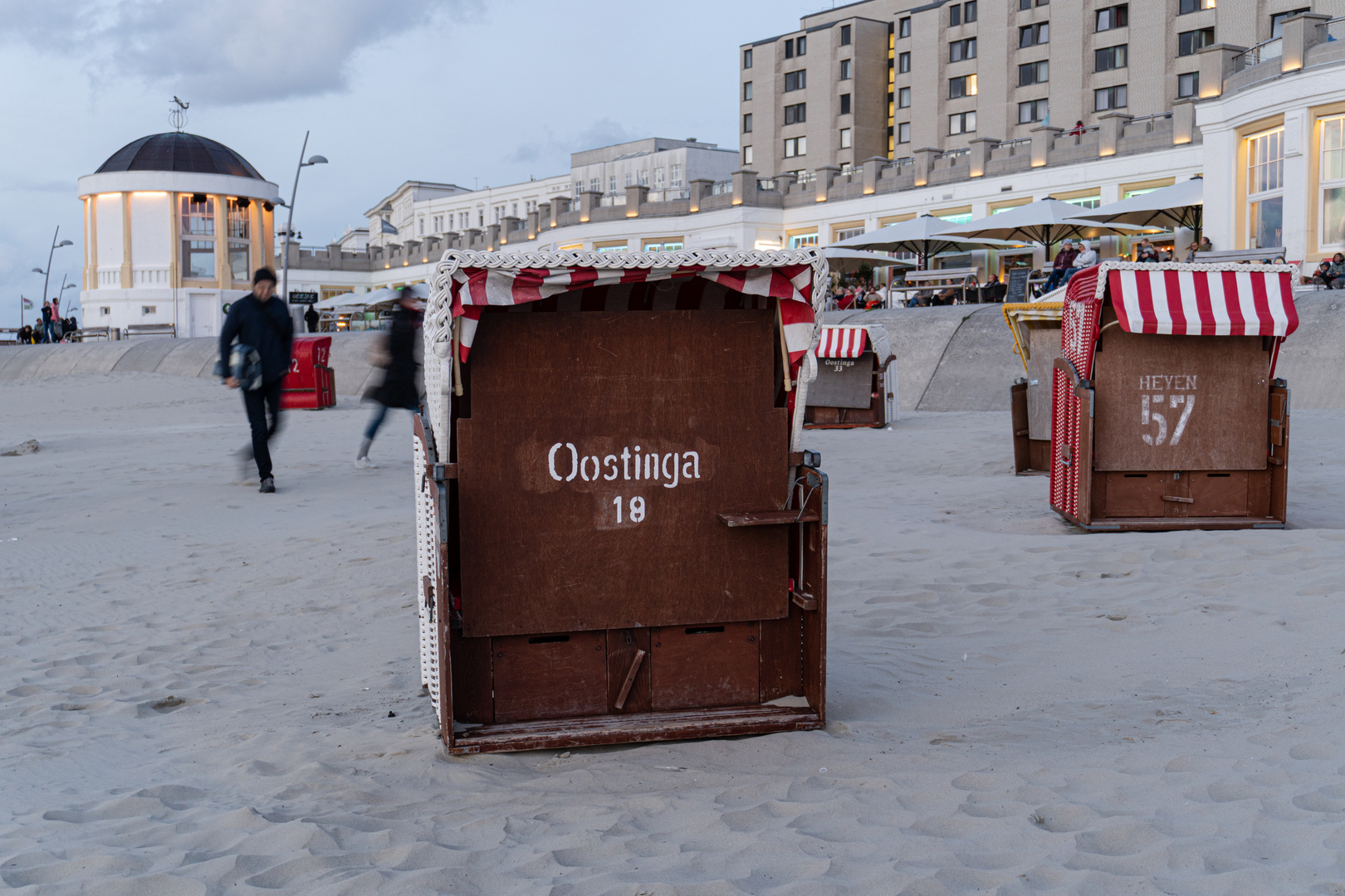 Abends an Strand