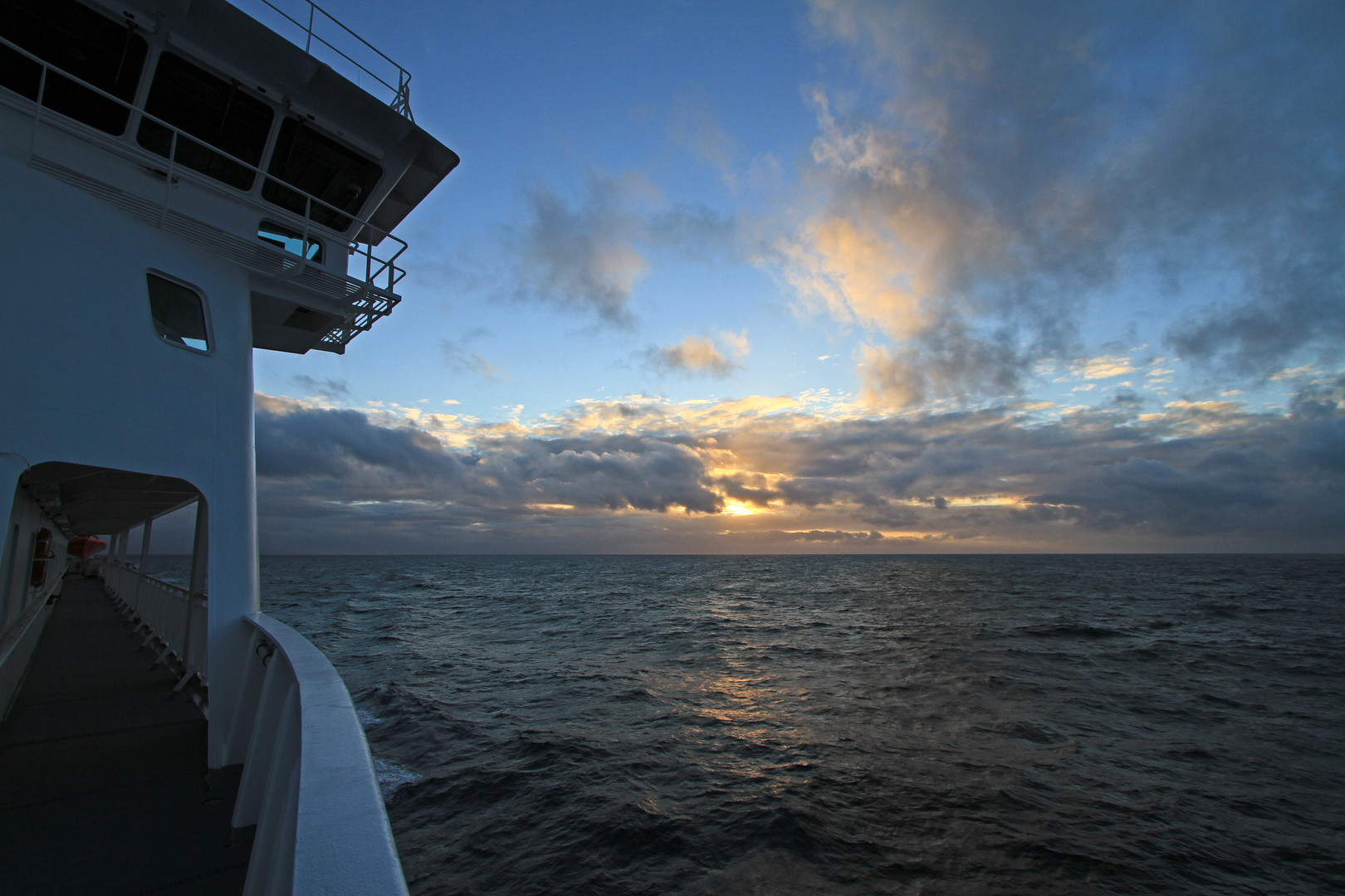 Abends auf Deck 5