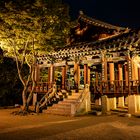 Abends auf dem Berg in Jeonju.