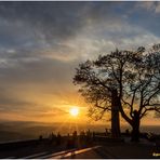 abends auf dem drachenfels.......