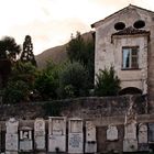 abends auf dem Friedhof