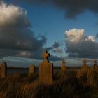 Abends auf dem Friedhof, Inishmore Aran Islands, Irland