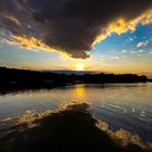 Abends auf dem Glindowssee