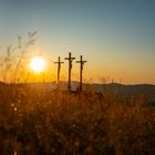 Abends auf dem heiligen Berg der Franken