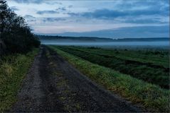 Abends, auf dem Heimweg