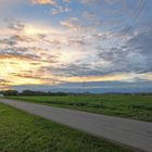 Abends auf dem Heimweg