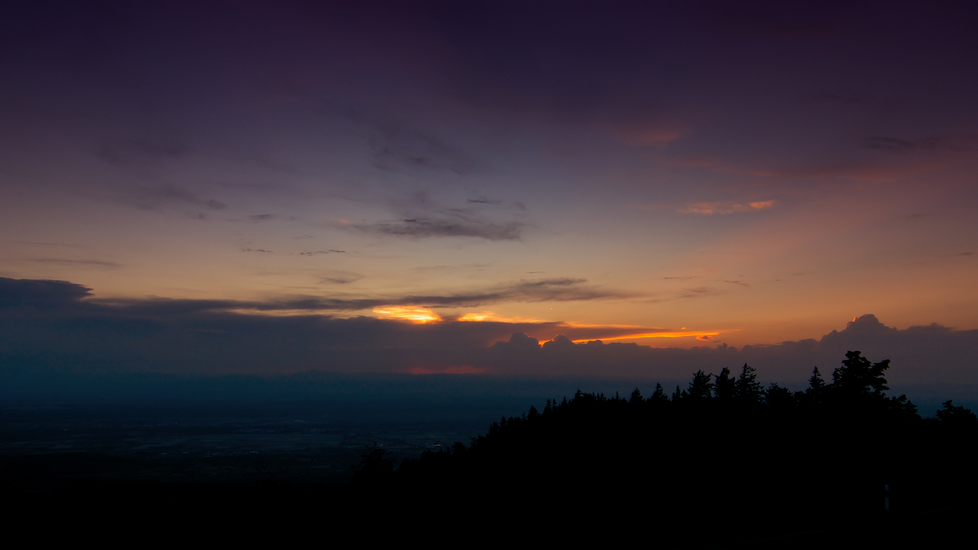 Abends auf dem Hochblauen