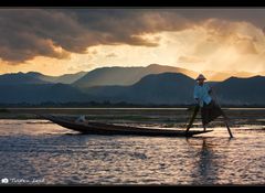 Abends auf dem Inlesee