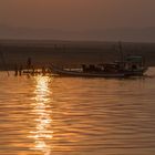 abends auf dem Irrawaddy bei Bagan (© Buelipix)