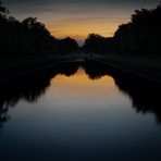 Abends auf dem Kanal