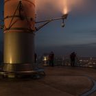 Abends auf dem Main Tower