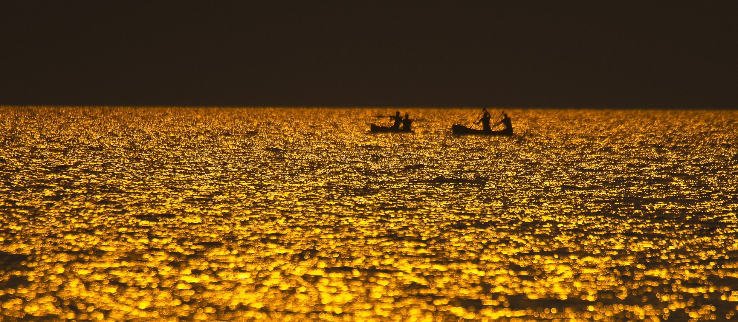 Abends auf dem Malawisee