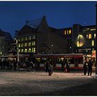 Abends auf dem Marktplatz