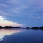 Abends auf dem Meer