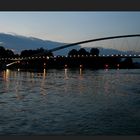 abends auf dem rhein