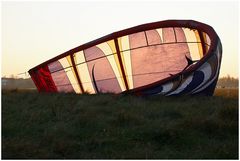 Abends auf dem Tempelhofer Feld