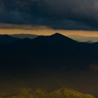 Abends auf den Blue Ridge Parkway