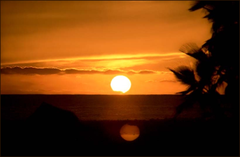 Abends auf der Baja California ...