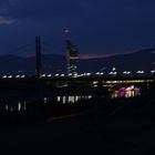 Abends auf der Donauinsel
