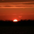 Abends auf der Elbe