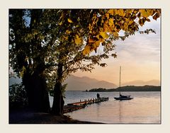 abends auf der Fraueninsel/Chiemsee