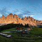 Abends auf der Geisleralm