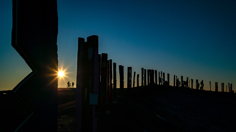 Abends auf der Halde Haniel