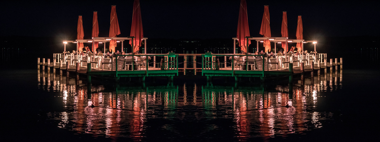 Abends auf der Insel