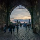 Abends auf der Karlsbrücke