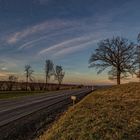 Abends auf der Landstraße...