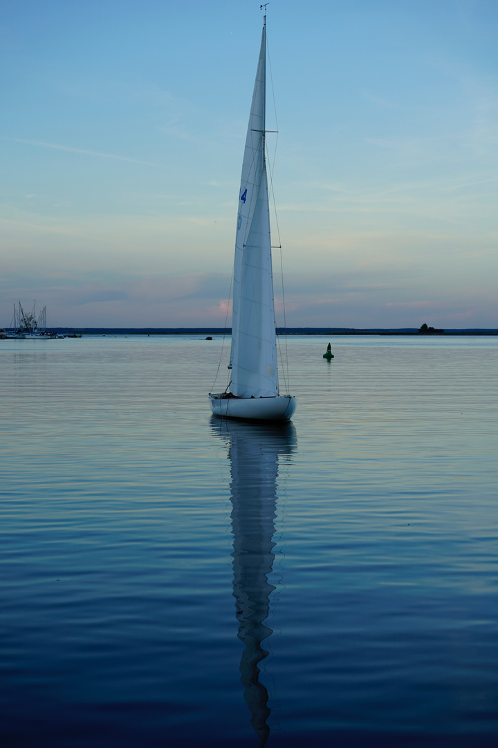 Abends auf der Müritz