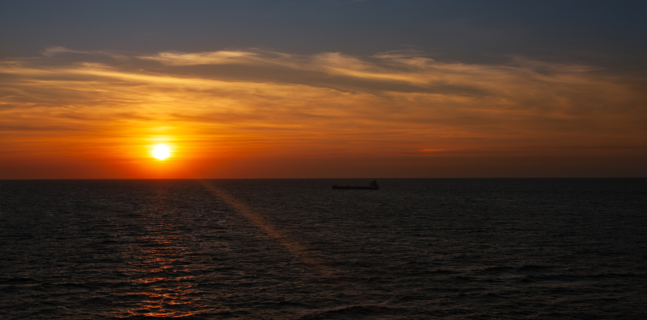 Abends auf der Nordsee