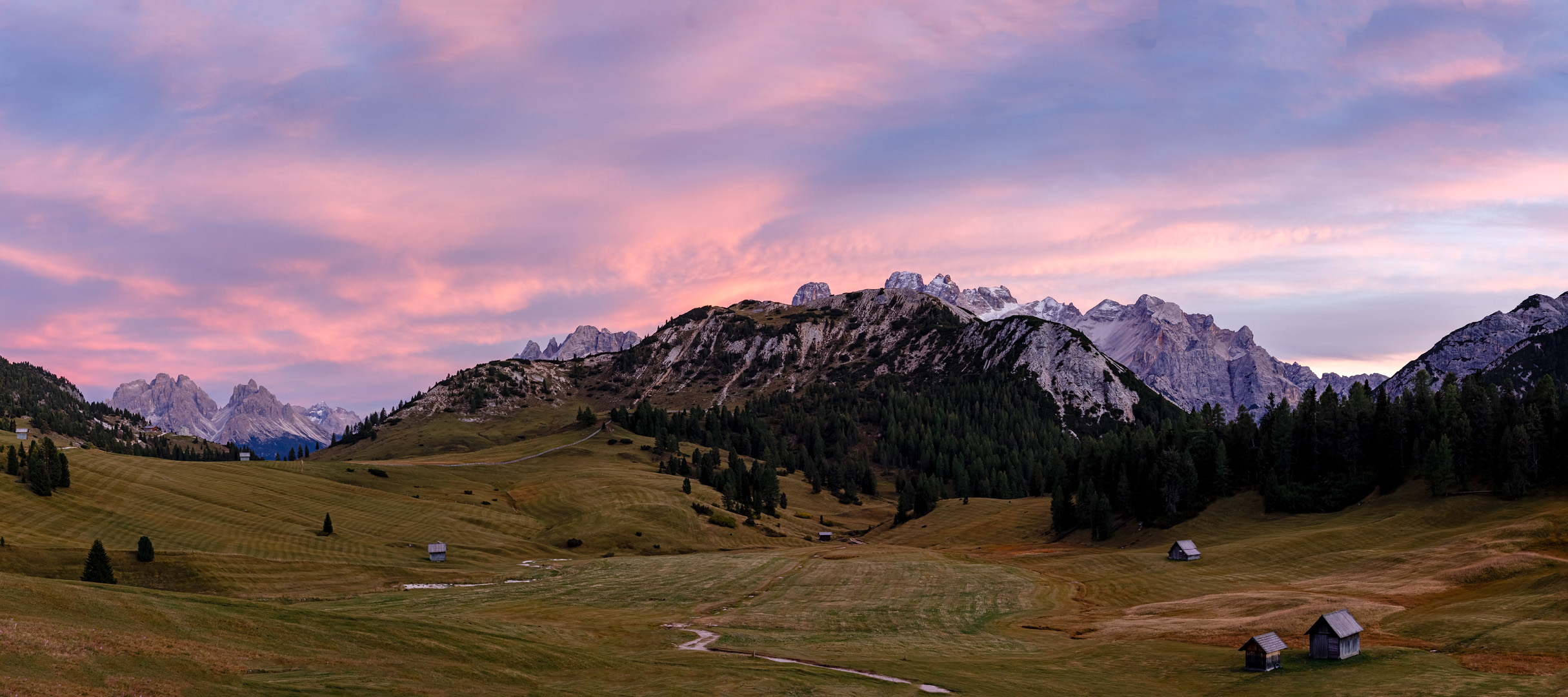 abends auf der Plätzwiese(Dolomiten)