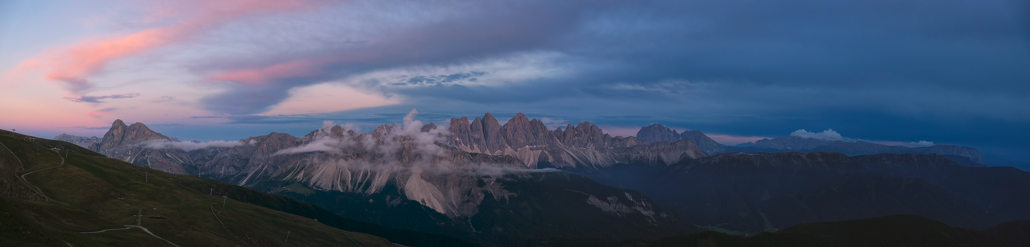 Abends auf der Plosehütte