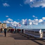 Abends auf der Promenade in Westerland