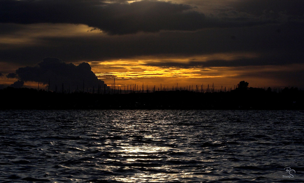 abends auf der Schlei....