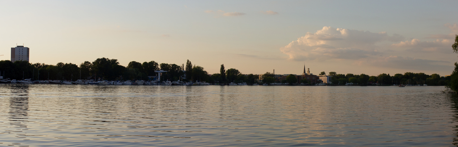 Abends auf Hermannswerder