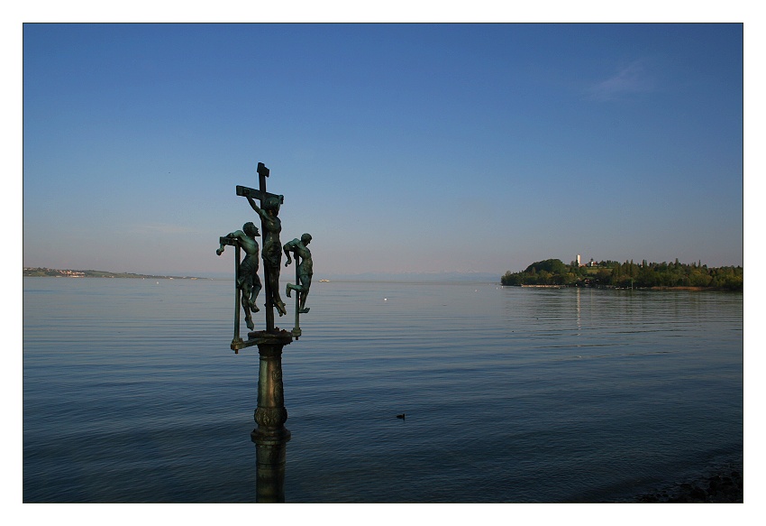 Abends auf Mainau